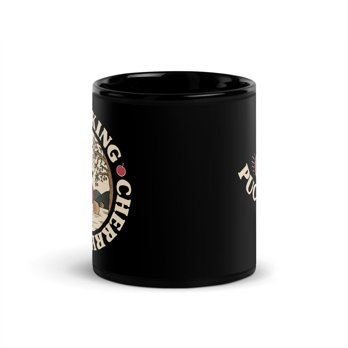 Cherry Picker Mug - Black