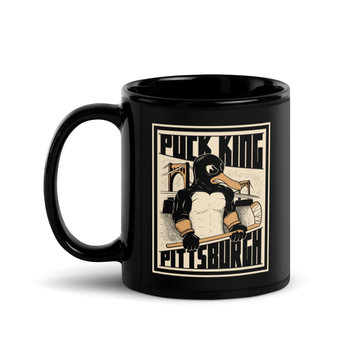 Puck King Pittsburgh Mug