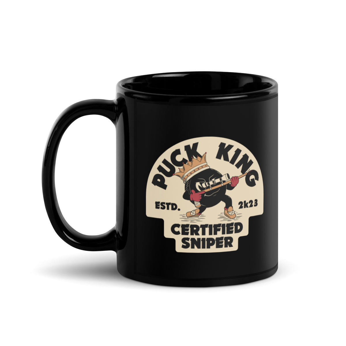 Puck King Certified Sniper Mug