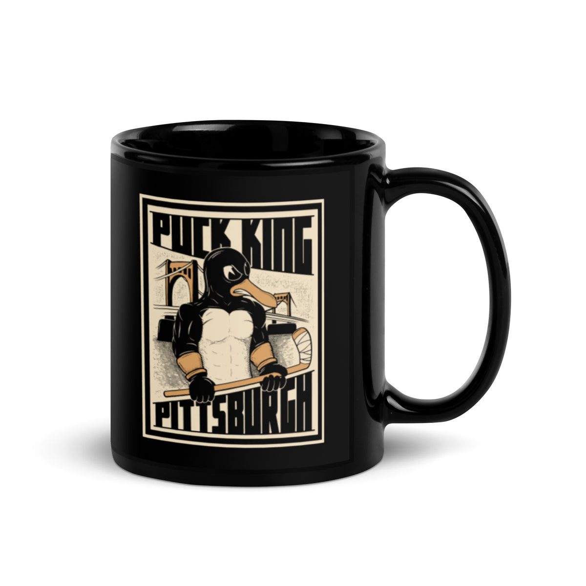 Puck King Pittsburgh Mug