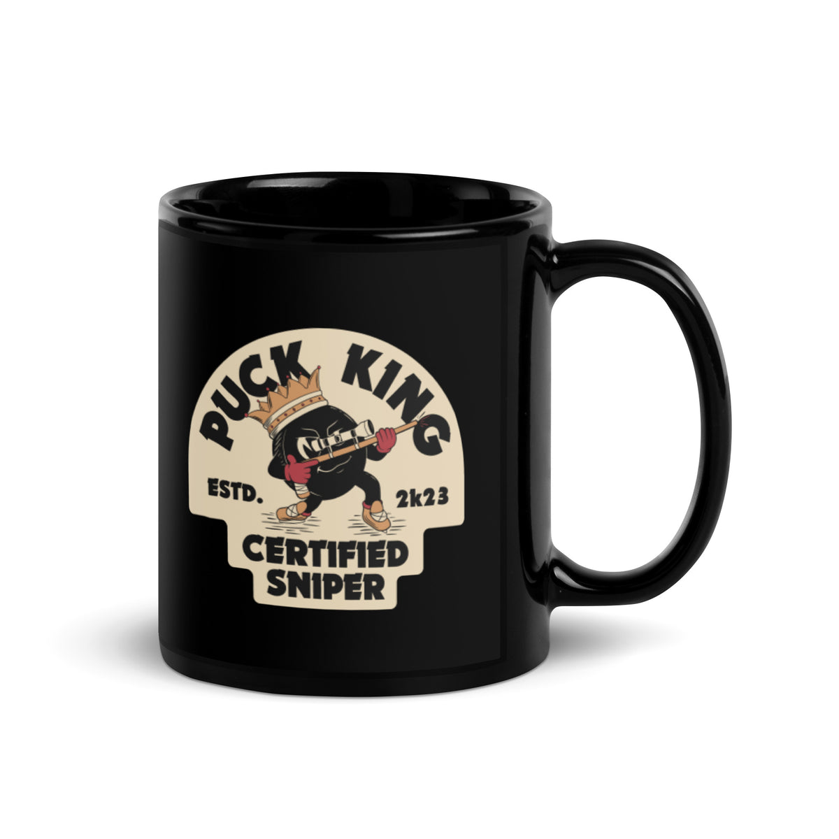 Puck King Certified Sniper Mug