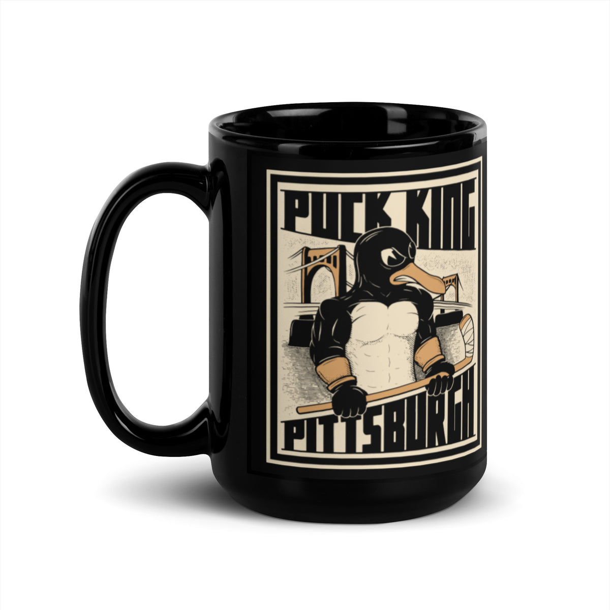 Puck King Pittsburgh Mug