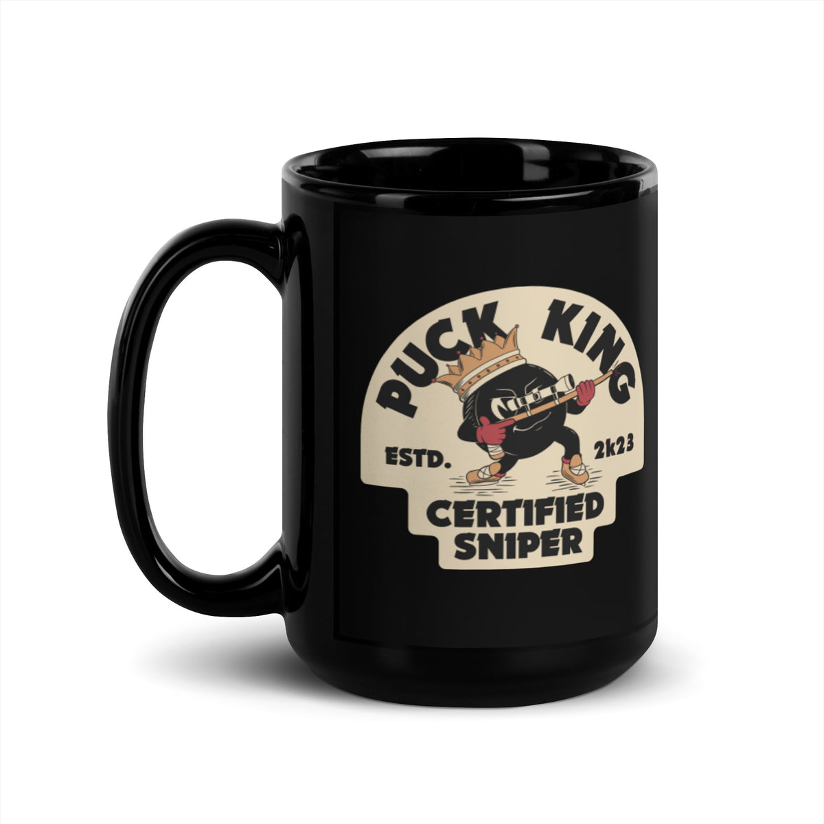 Puck King Certified Sniper Mug