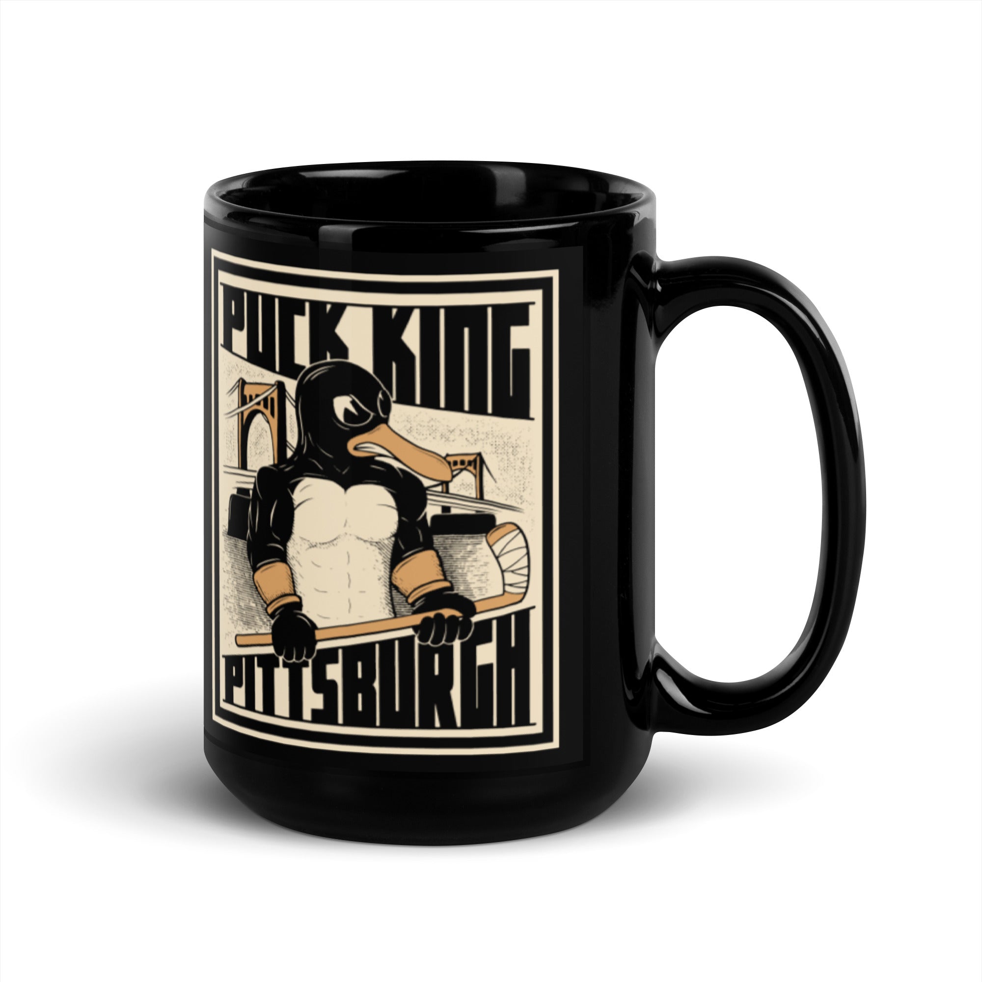 Puck King Pittsburgh Mug