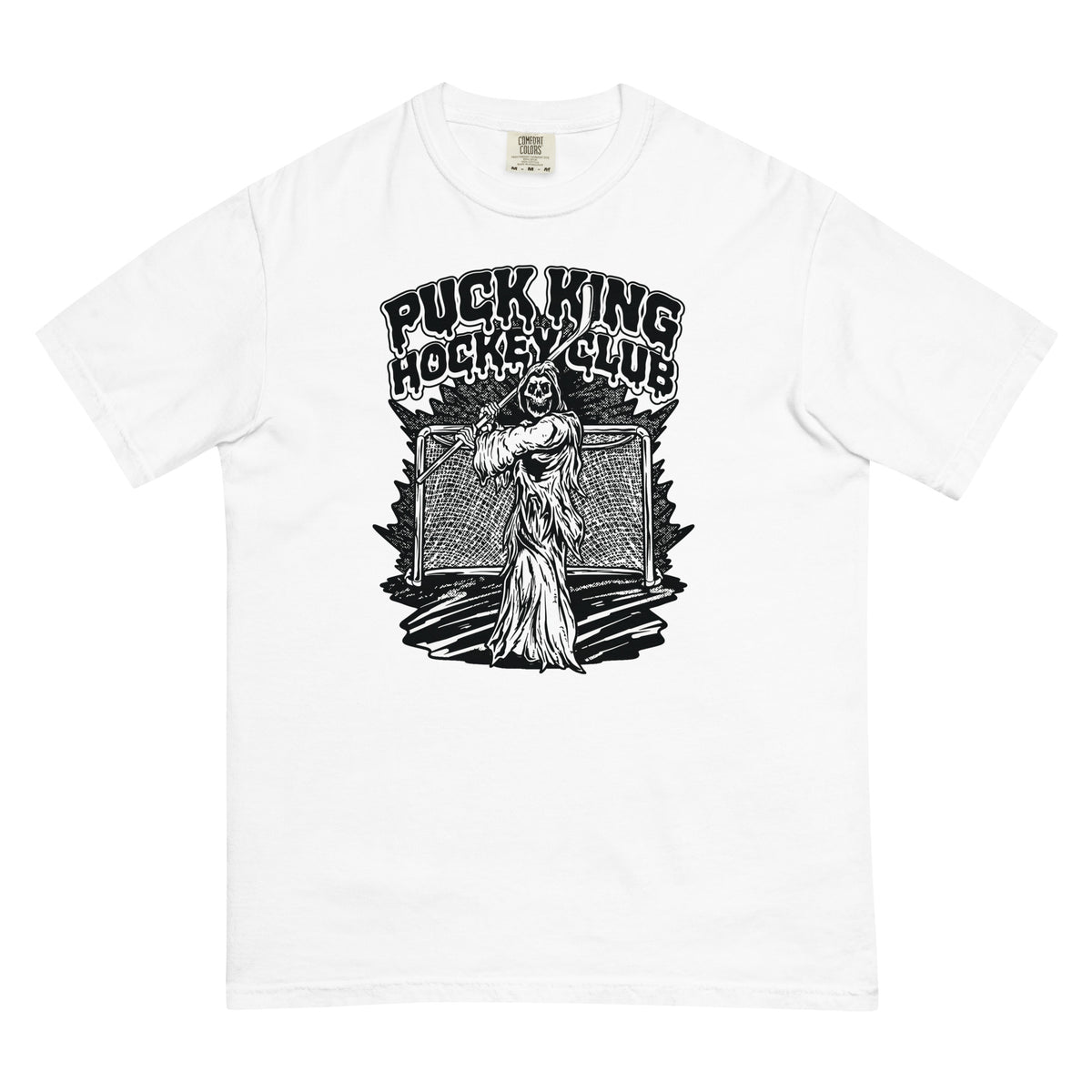 Black &amp; White Reaper Premium Tee - White