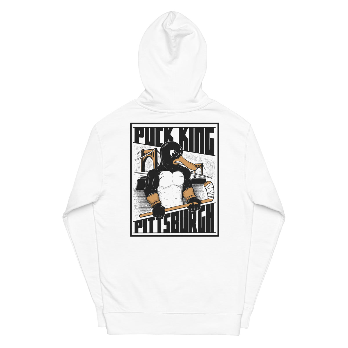 Puck King Pittsburgh Premium Hoodie - Away