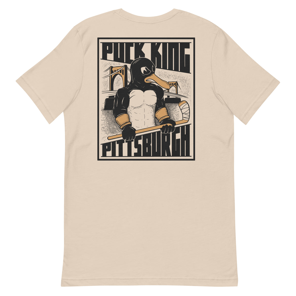 Puck King Pittsburgh Premium Tee - Vintage