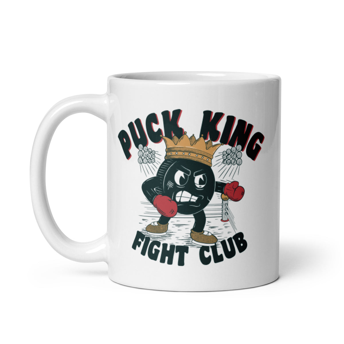 Puck King Fight Club Mug