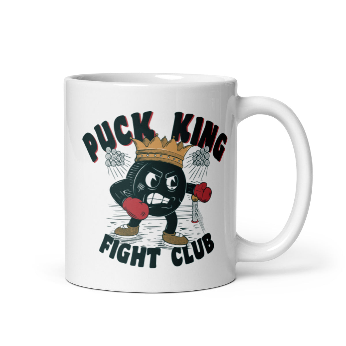 Puck King Fight Club Mug