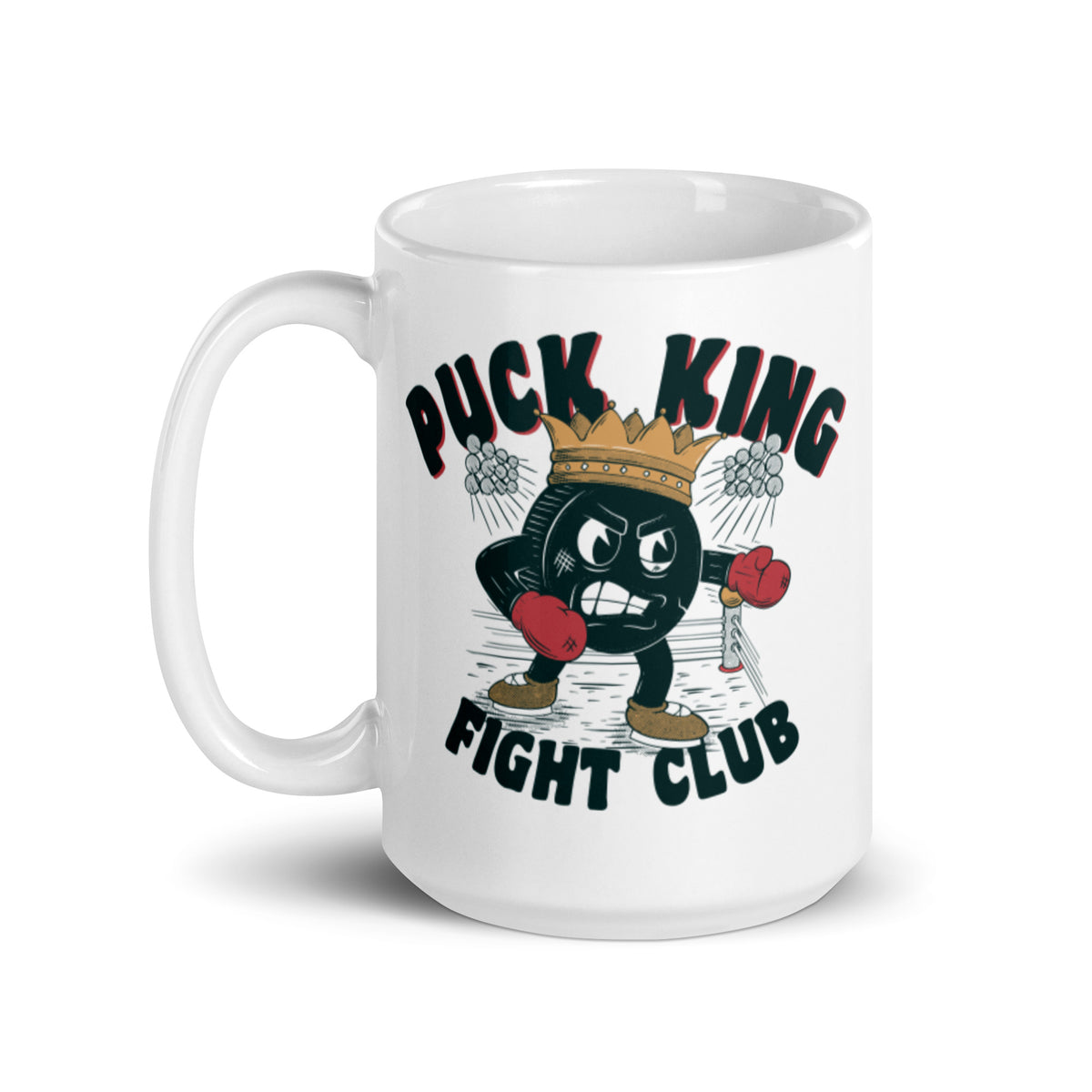 Puck King Fight Club Mug