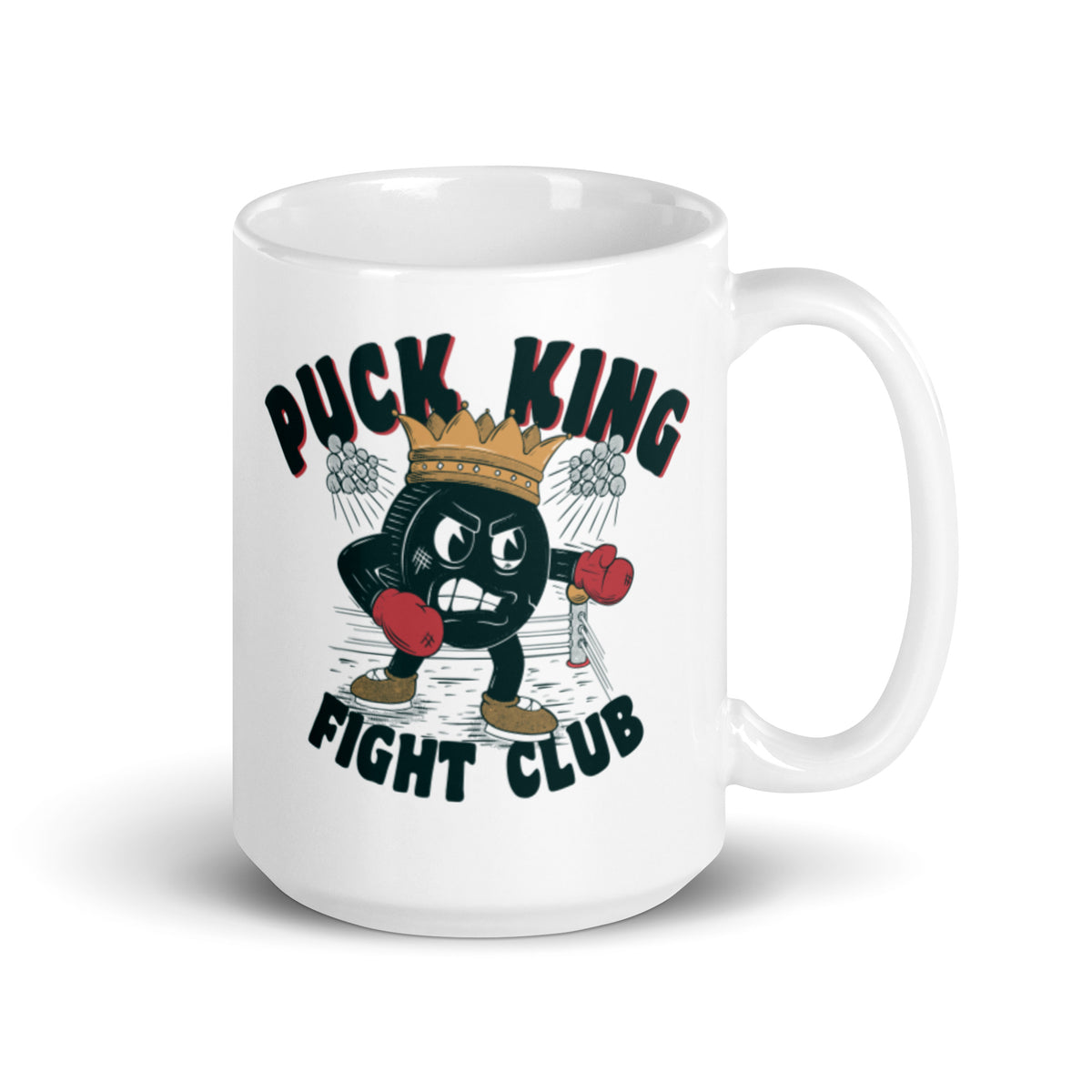 Puck King Fight Club Mug